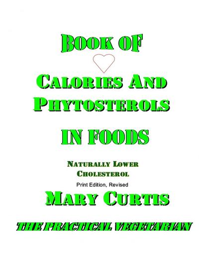 Book Of Calories and Phytosterols In Foods
