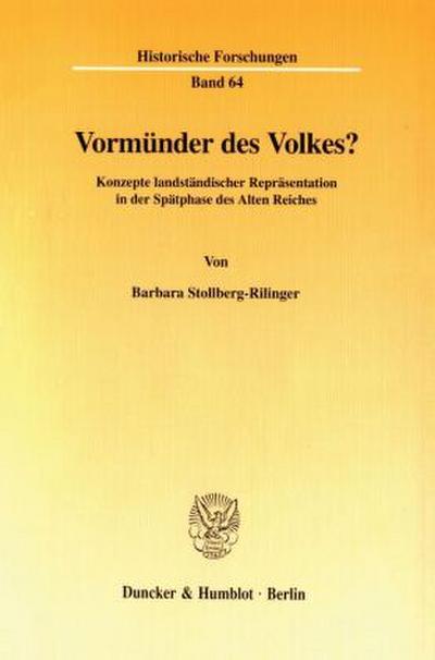 Vormünder des Volkes?