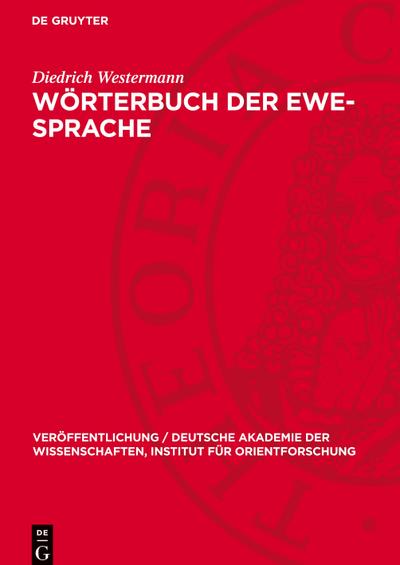 Wörterbuch der Ewe-Sprache