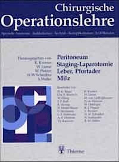 Chirurgische Operationslehre Peritoneum, Staging-Laparotomie, Leber, Pfortader, Milz