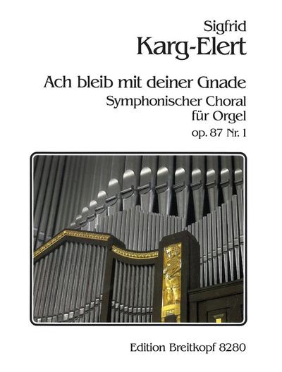 Sinfonischer Choral op.87,1für Orgel