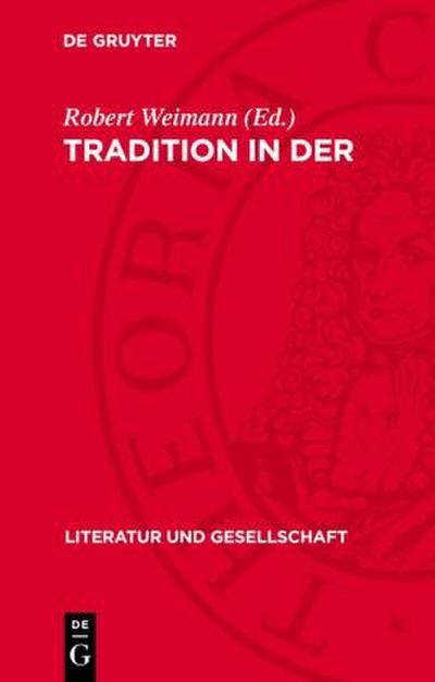 Tradition in der Literaturgeschichte