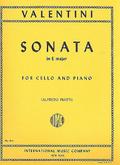 Sonata E majorfor violoncello and piano