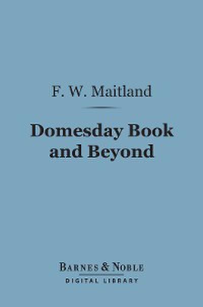 Domesday Book and Beyond (Barnes & Noble Digital Library)