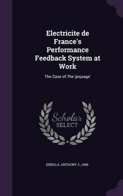 Electricite de France’s Performance Feedback System at Work