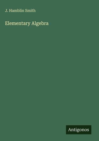 Elementary Algebra