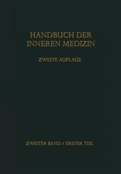 Handbuch der inneren Medizin