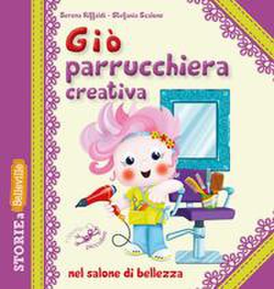 Giò parrucchiera creativa nel salone di bellezza