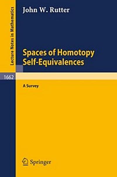 Spaces of Homotopy Self-Equivalences - A Survey