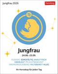 Jungfrau Sternzeichenkalender 2026 - Tagesabreißkalender - Ihr Horoskop für jeden Tag
