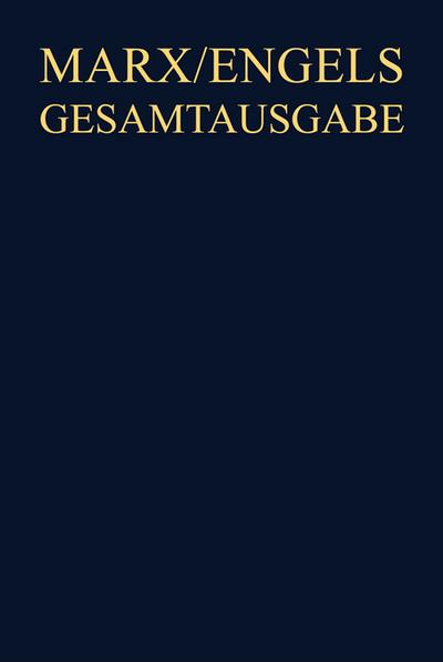 Friedrich Engels: Werke, Artikel, Entwürfe bis August 1844