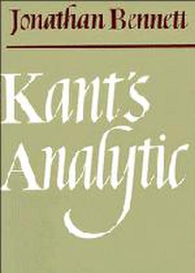 Kant’s Analytic