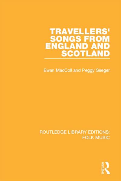 Travellers’ Songs from England and Scotland