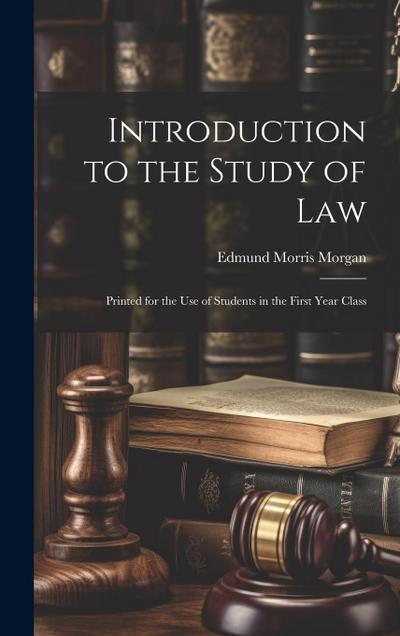 Introduction to the Study of Law