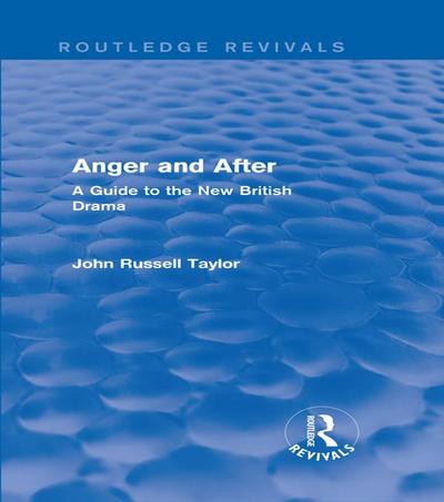 Anger and After (Routledge Revivals)