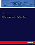 Einleitung in das Studium des Altnordischen