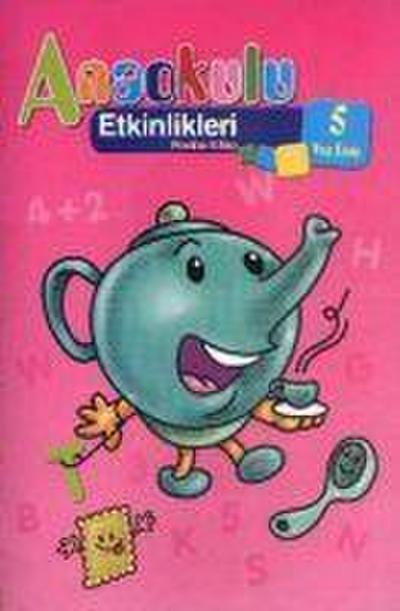 Anaokulu Etkinlikleri Pembe Kitap
