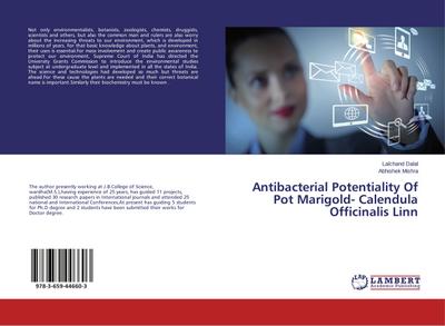 Antibacterial Potentiality Of Pot Marigold- Calendula Officinalis Linn