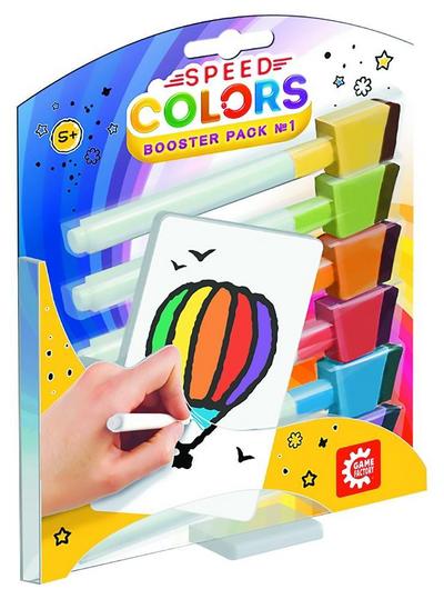 Speed Colors Booster Pack, Bildkarten Erweiterung und Ersatzstifte