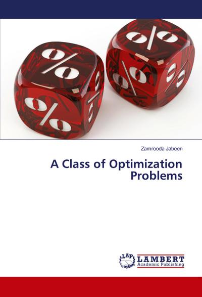 A Class of Optimization Problems