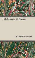 Mathematics Of Finance