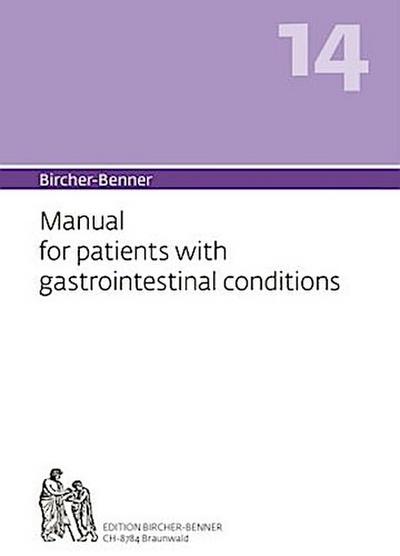 Bircher-Benner 14 Manual for patients with gastrointestinal conditions