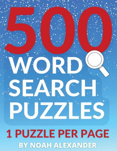 500 Word Search Puzzles