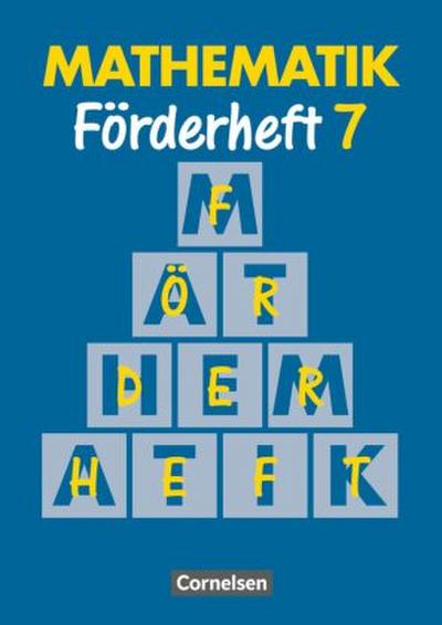 Mathematik Förderschule - Förderhefte - Band 7