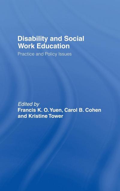 Disability and Social Work Education