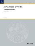 Two Nocturnes: for piano quartet. Klavier, Violine
