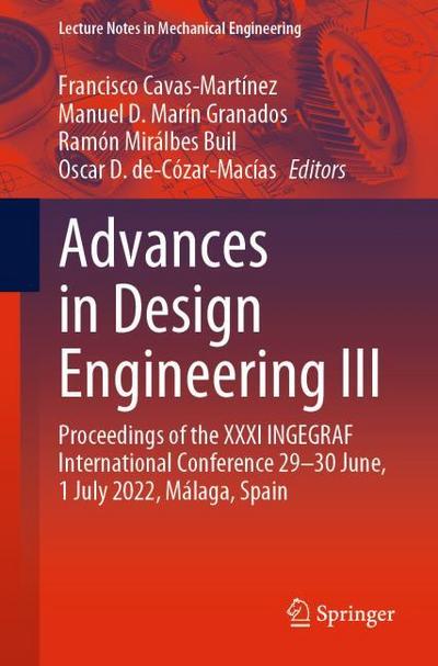 Advances in Design Engineering III