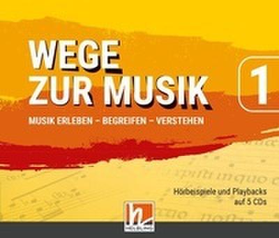 Wege zur Musik 1 (Lehrplan 2025) - CD-Paket