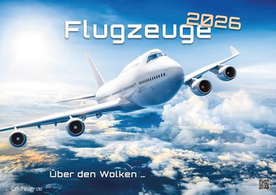 Planes - Über den Wolken - Flugzeuge - 2026 - Kalender DIN A2