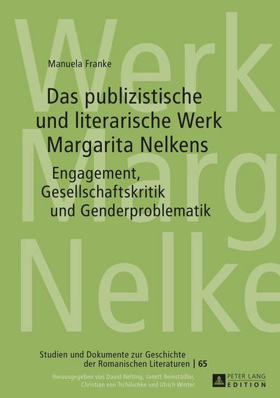 Das publizistische und literarische Werk Margarita Nelkens