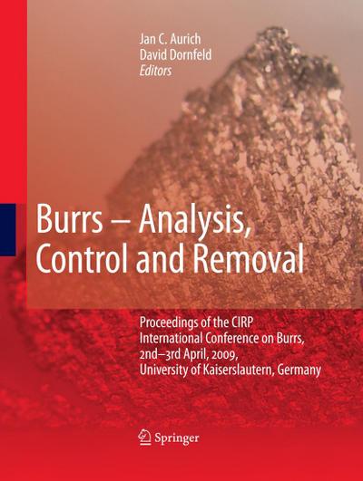 Burrs - Analysis, Control and Removal