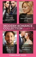 Modern Romance February 2023 Books 1-4: The Housekeeper’s Invitation to Italy / Reunited by the Greek’s Baby / The Secret She Must Tell the Spaniard / The Prince’s Forbidden Cinderella