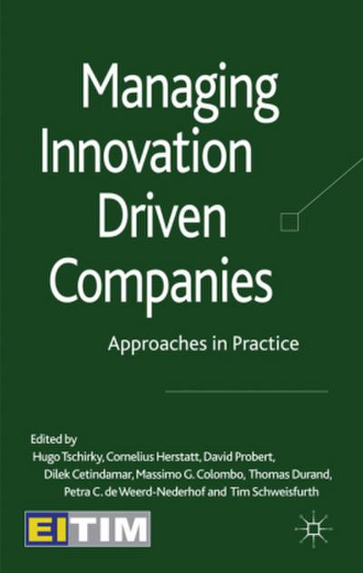 Managing Innovation Driven Companies