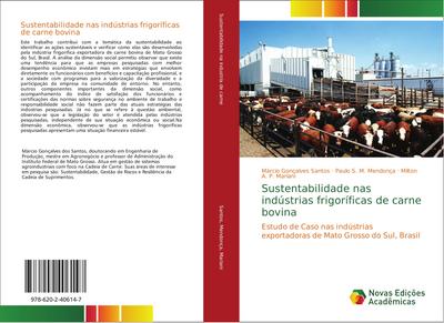 Sustentabilidade nas indústrias frigoríficas de carne bovina