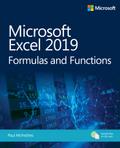 Microsoft Excel 2019 Formulas and Functions
