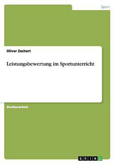 Leistungsbewertung im Sportunterricht