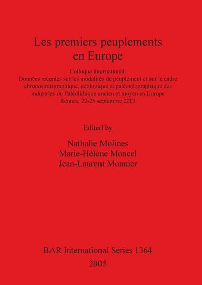 Les premiers peuplements en Europe