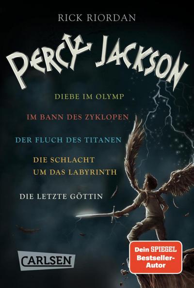 Percy Jackson: Moderne Teenager und griechische Monster - Band 1-5 der mythischen Fantasy-Buchreihe in einer E-Box!