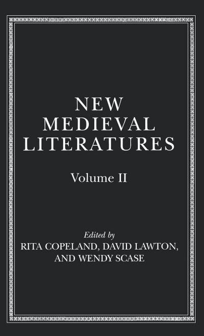 New Medieval Literatures