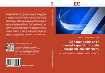 Économie solidaire et nouvelle question sociale europèene aux 90annèes