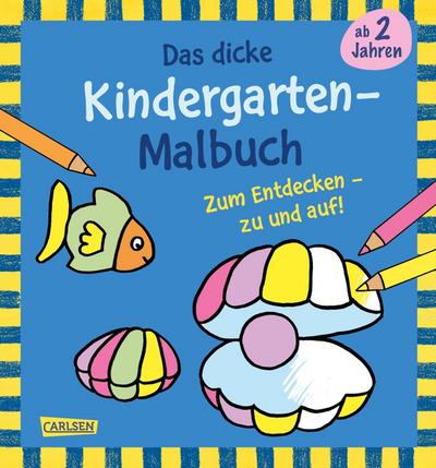 Ausmalbilder für Kita-Kinder: Das dicke Kinder...