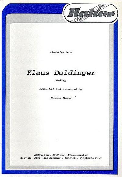 Klaus Doldinger Medley: für BlasorchesterDirektion