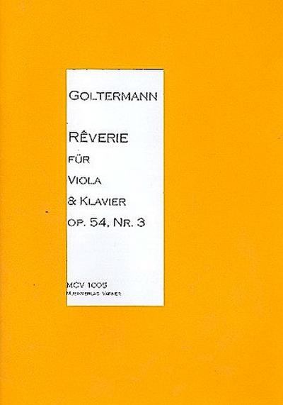 Reverie op.54,3 für Violaund Klavier