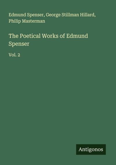 The Poetical Works of Edmund Spenser