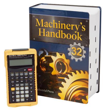Machinery’s Handbook 32nd Edition & 4090 Sheet Metal / HVAC Pro Calc Calculator (Set): Large Print