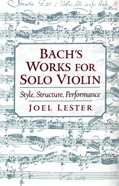 Bach’s Works for Solo Violin